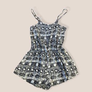 LA Hearts Aztec Romper